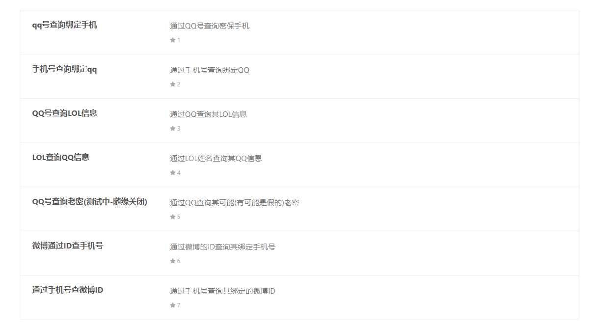 最新QQ绑定手机号查询 反查等功能